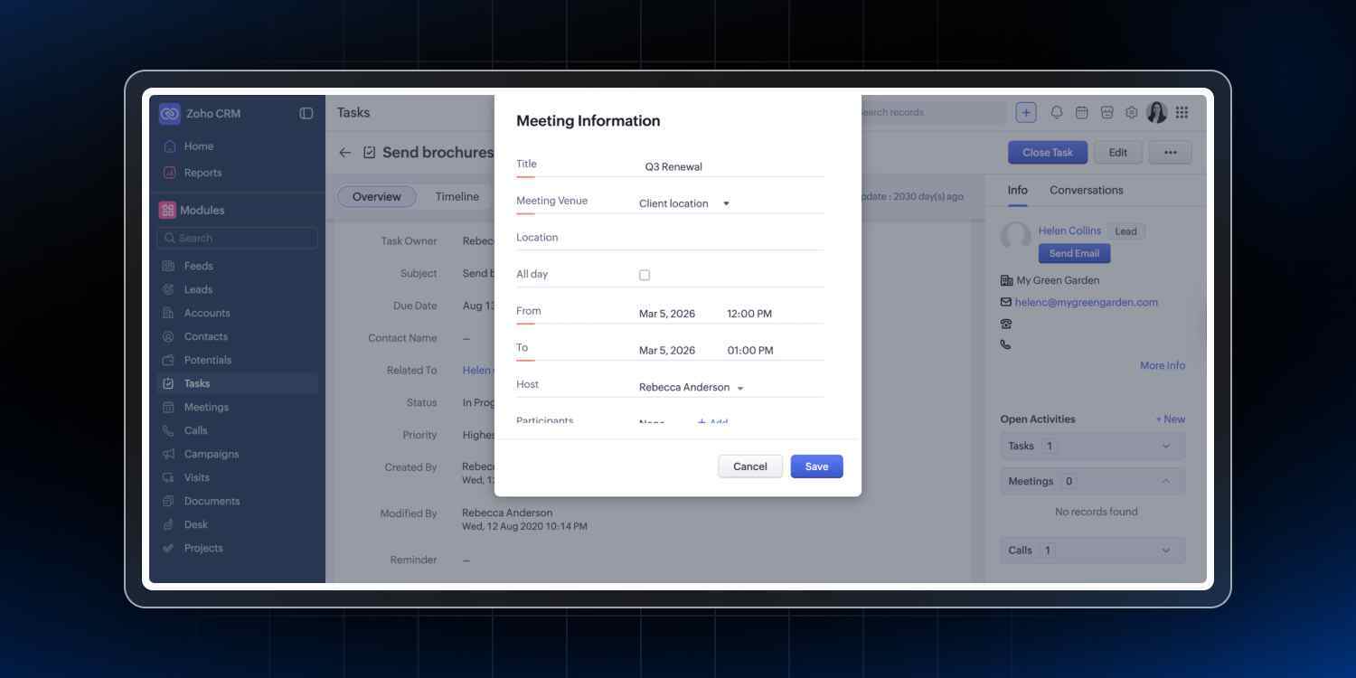 Make Zoho CRM Lighter: How Zoho Workplace Improves Daily Sales Work ...