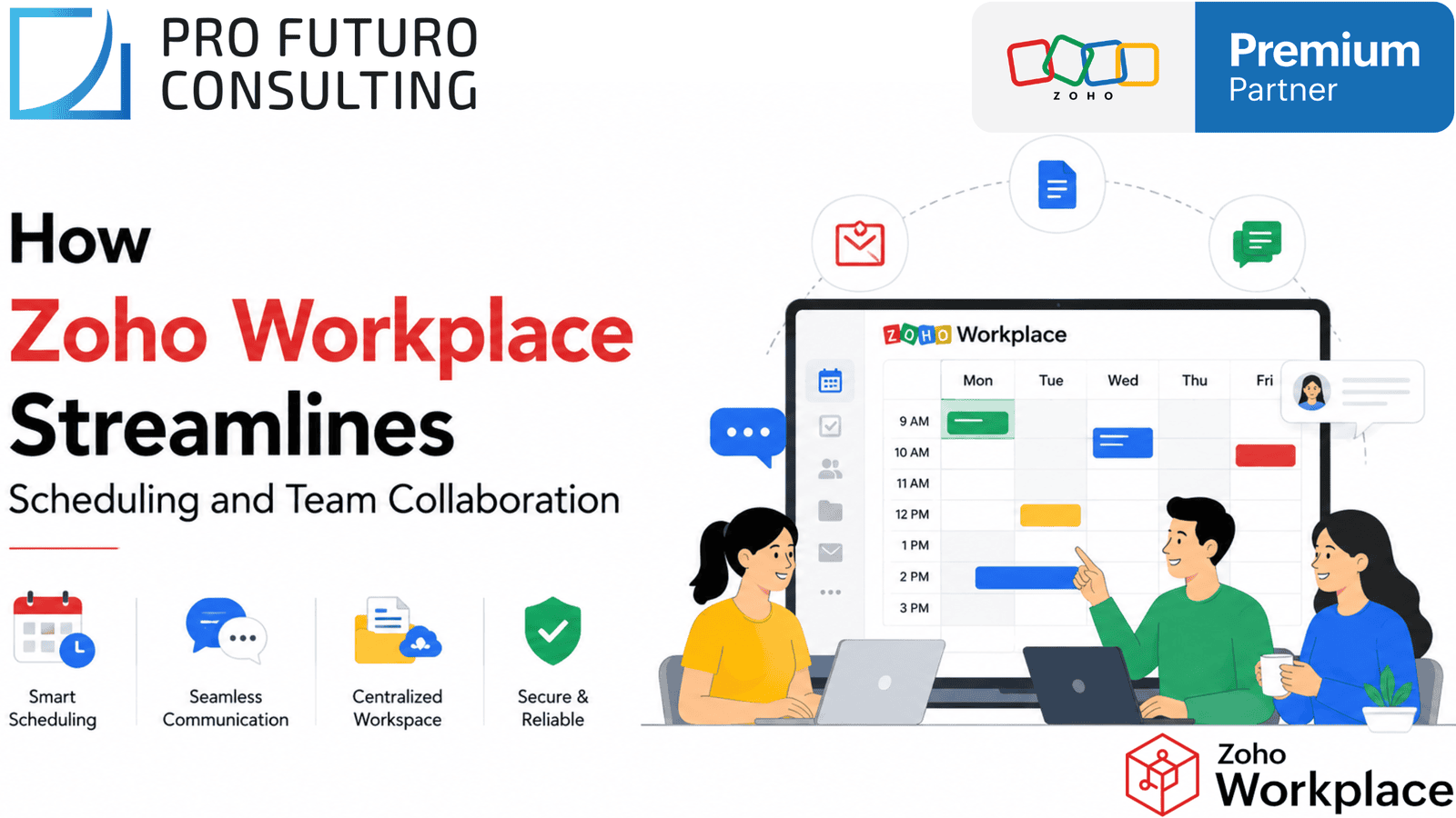 How Zoho Workplace Streamlines Scheduling and Team Collaboration